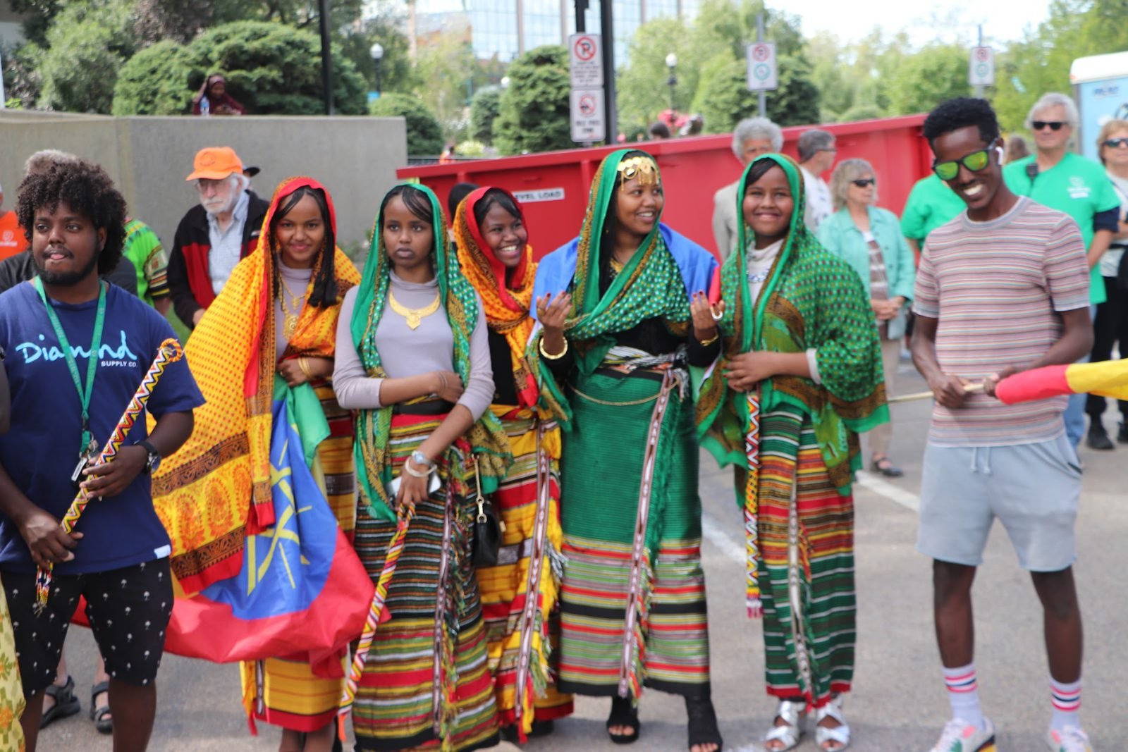 Traditional dress, Cultural celebration, Red Deer