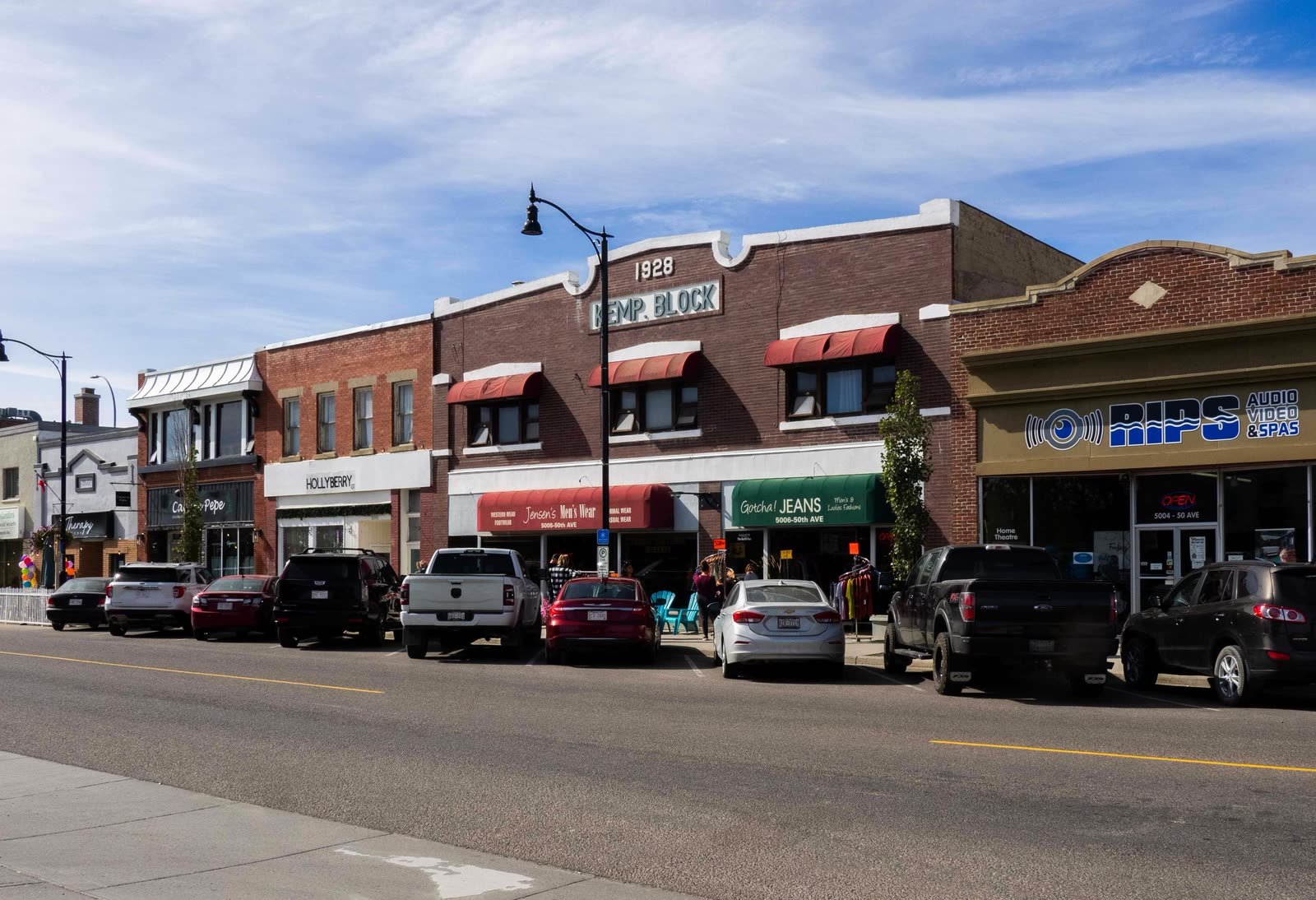 Local business, Downtown Olds